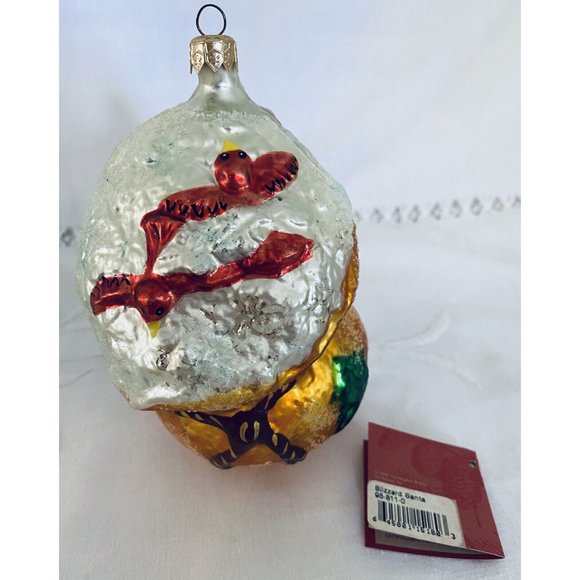 Christopher Radko Woodland Winds Blizzard Santa 1998 Christmas Collectible - Picture 3 of 5